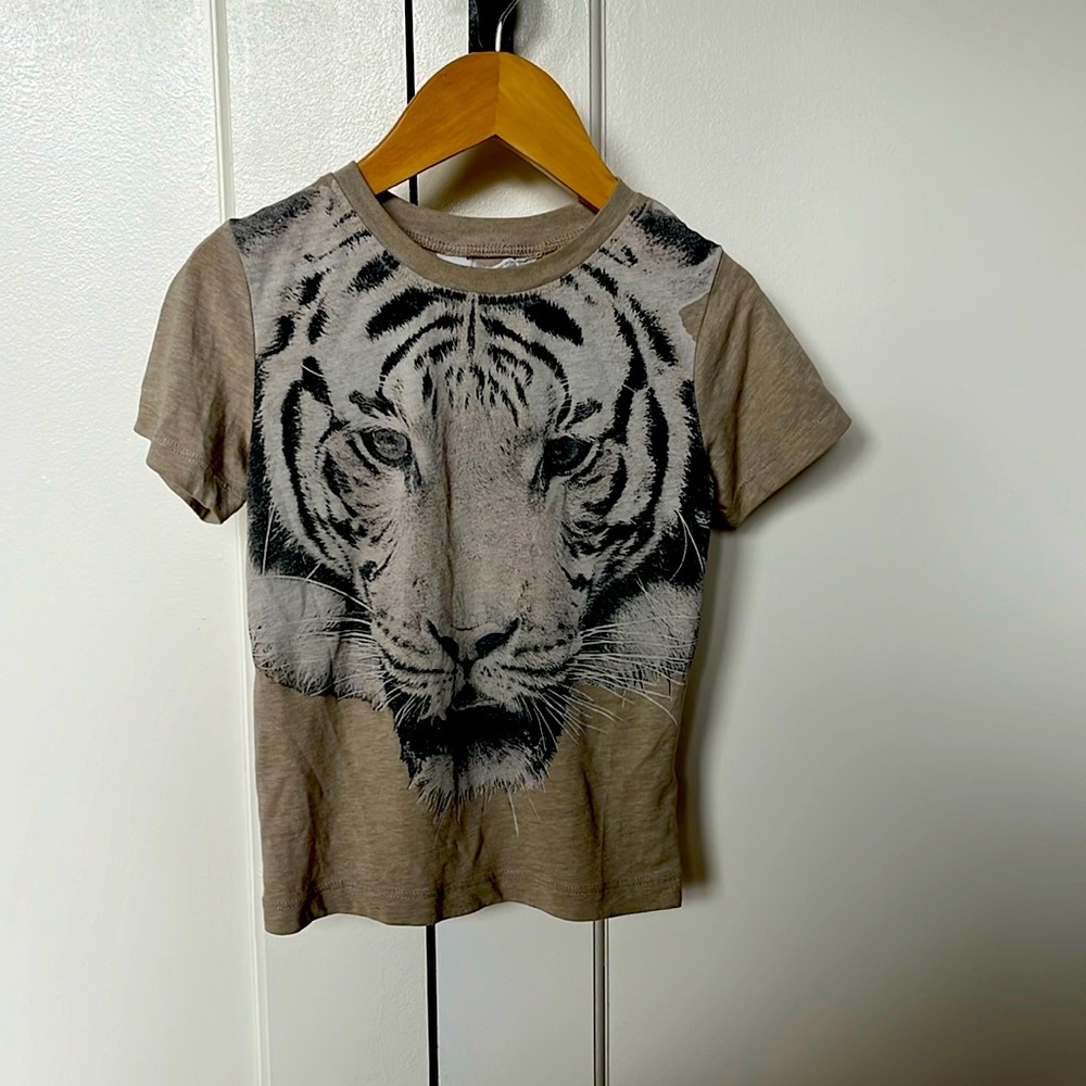 H&M tiger t-shirt 2-4T
